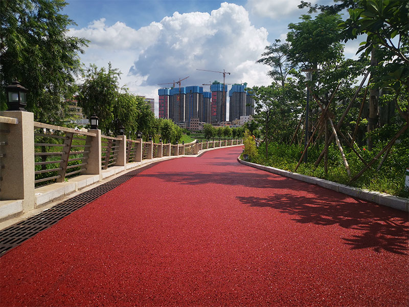 Eco-friendly Asphalt Coloring