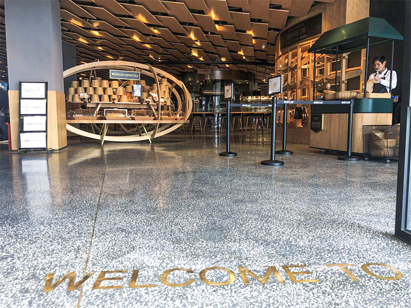 Industrial Grade Terrazzo Flooring