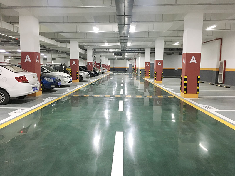 Colored Dustproof Concrete Surface